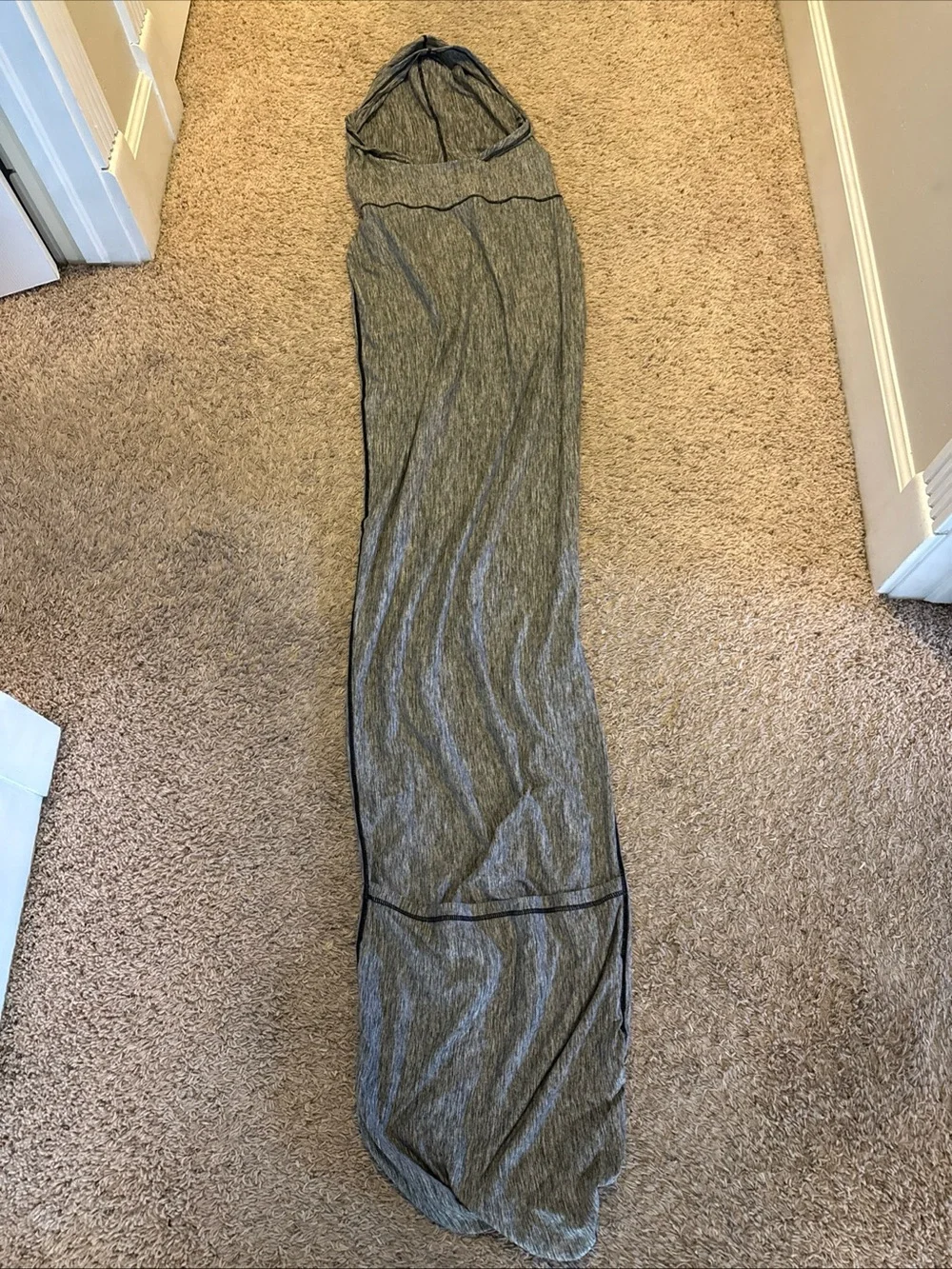 Hug Sleep Adult Hooded Pod Compression Swaddle Blanket Anxiety Sensory Sz Small